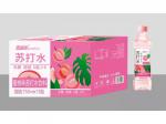蜜桃味苏打水