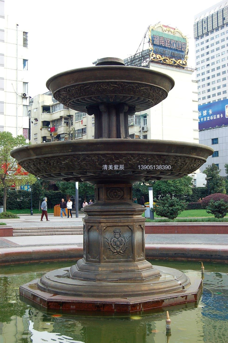 城市喷泉雕塑