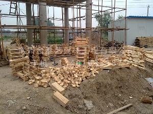 苍龙街大牌楼施工现场