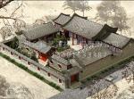 仿古别墅，四合院，酒店