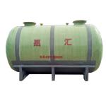 带底座20立方玻璃钢盐酸储罐