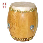  6.5寸原木高音战鼓 手工原木鼓 堂鼓 腰鼓 水牛皮鼓