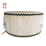 24寸原木色低战鼓 口径80cm 优质牛皮战鼓 厂家直销