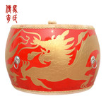 优质24寸沥龙战鼓 手工彩绘龙 头层牛皮鼓