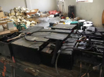 回收某客戶電池現(xiàn)場