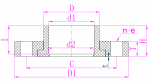 CPVC 活套法兰 CPVC Double Piece Flange