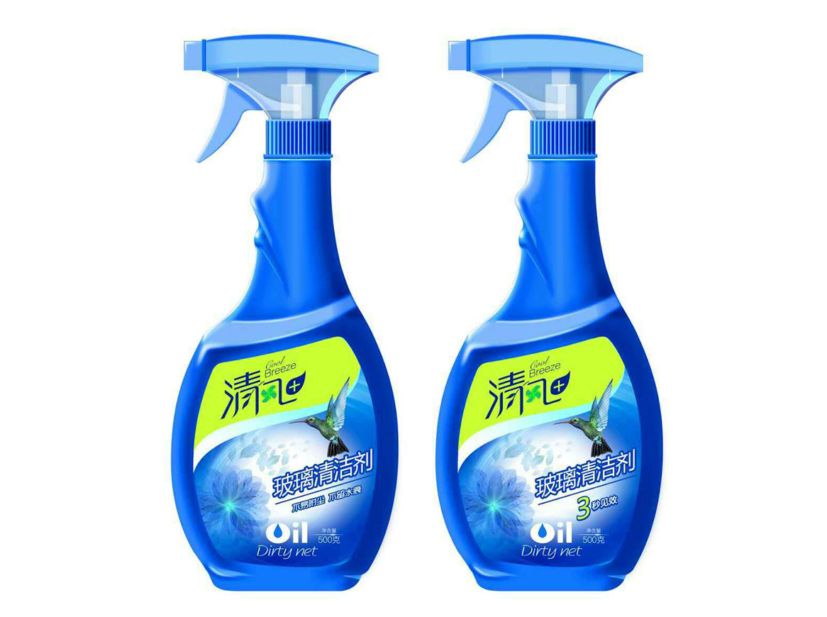 清风精品玻璃清洁剂